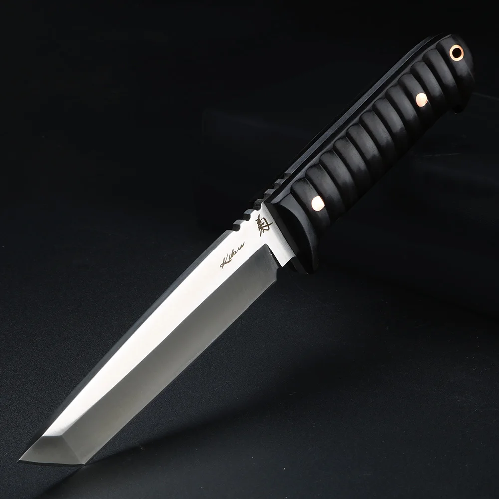 XUANFENG D2 Steel Outdoor Survival Knife 5mm Thickness Camping Picnic Hand Tools Full Tang Fixed Blade Knives with Sheath | Инструменты