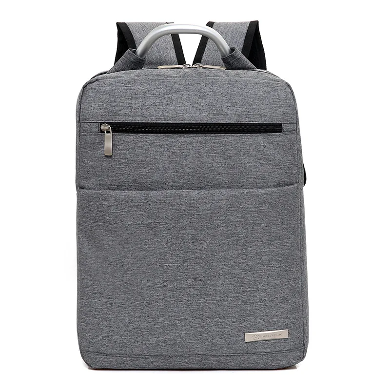 

Simple Canvas Bag Business Casual Backpack Computer Bag Versatile Middle School Students School Bag Large Capacity Outdoor Trave