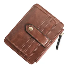 

Womens Wallet 2021 New Short Card Holder Wallet Ladies Package Wholesale Zipper Small Coin Purse Headset Storage Package