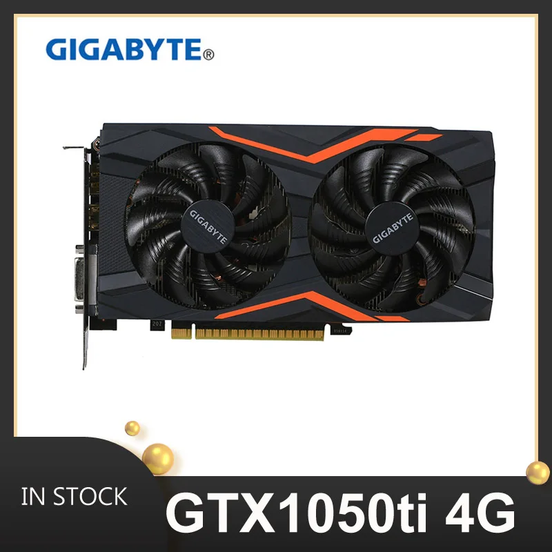 Видеокарта placa de GTX 1050TI 4 Гб 128 бит GDDR5 графические карты для nVIDIA Geforce не gtx 960 1060 1080 1070
