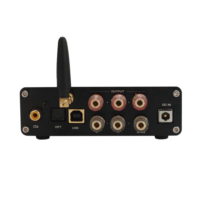 HOT-STA326 30Wx2+ 60 Вт 2,1 стерео Amplificador Csr8675 Bluetooth 5,0 волокно коаксиальный USB вход аудио усилитель с OLED экраном