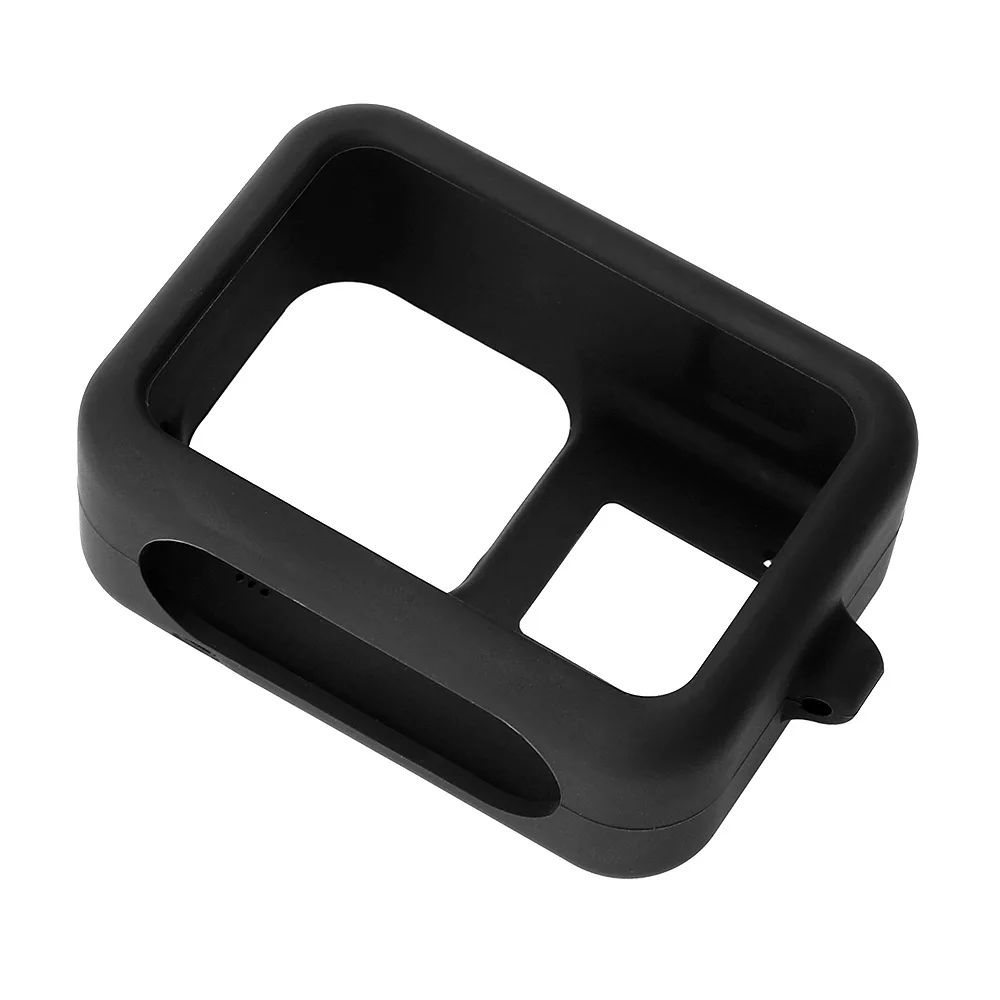 Подводный водонепроницаемый чехол для GoPro Hero 8, защитный чехол, чехол для дайвинга, плавания, закаленное, класс, аксессуары, силикон