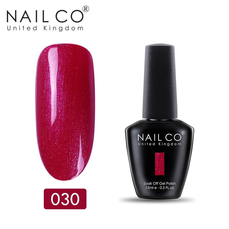 NAILCO замочить УФ-гель для ногтей вылечивается с светодиодный лампой Блеск Гель-лак для ногтей lakiery hybrydowe гель для ногтей 15 мл Лак гибрид - Цвет: 11030