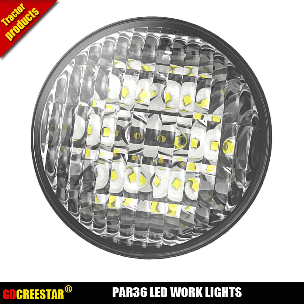 교체 GE4587 / GE4411 PAR 36 LED 택시 전구 18W 플러드 빔 led 작업 조명, 존 디어/케이스 트랙터