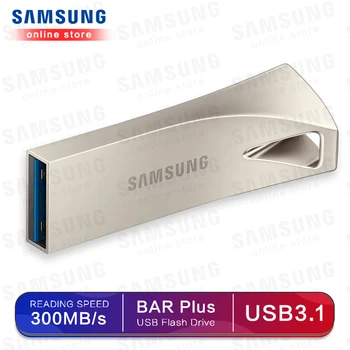 

SAMSUNG USB Flash Drive Disk 32GB 64GB 128GB 256GB USB 3.1Metal Mini Pen Drive Pendrive Memory Stick Storage Device U Disk