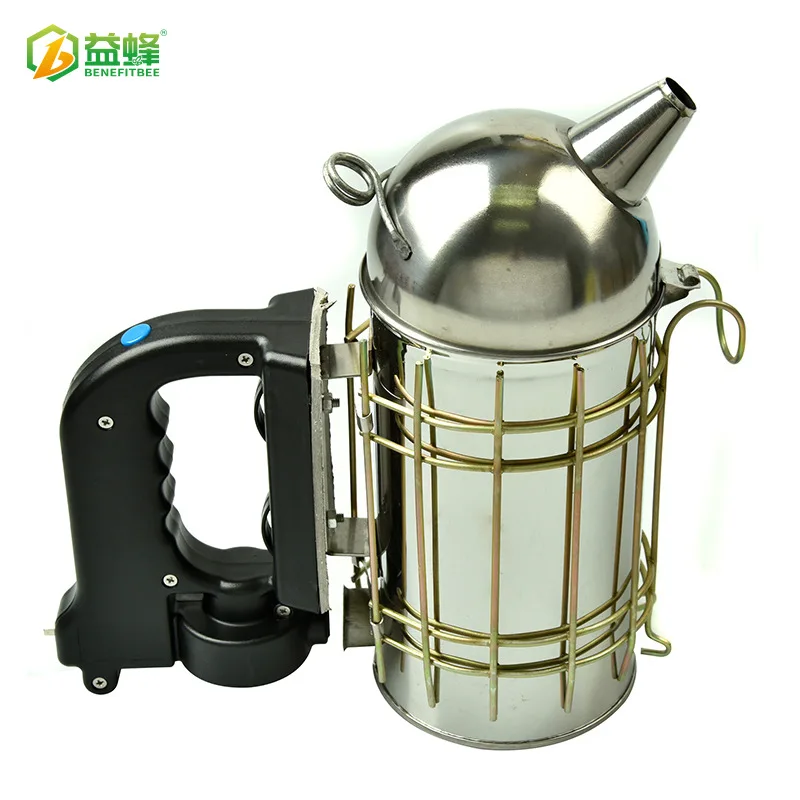 

Yi feng Beekeeping Tools Cowhide Electric Fogging Machine Open Country Catch Bee Drive Bees for Aerosol Spraying Kettle Wholesal