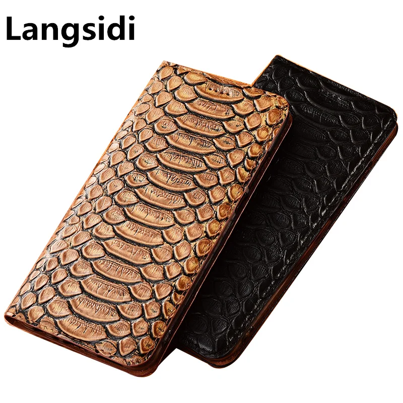Luxury Business Genuine Leather Ultra Slim Phone Cover For OnePlus 6T Flip Case 6 Sleeve Funda Coque Capa | Мобильные телефоны и