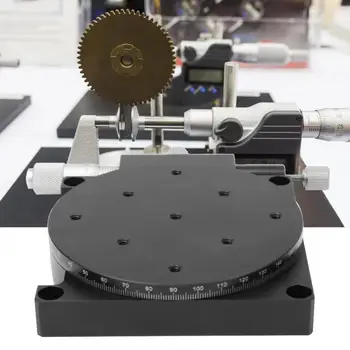 

,Linear Stage Table RS90-L Trimming Station Manual Displacement Platform Linear Stage Tuning Sliding Table 90mm