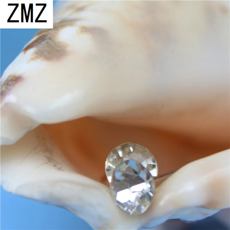 ZMZ 2019 cute resin earring gold/silver plated unique with pearl & shinny stones fashion jewelry for women