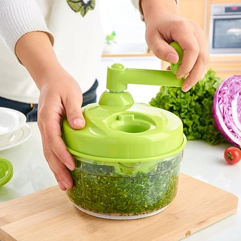 

Meat Grinder Kitchen Tool Multi-Function Stainless Steel Meat Grinder Seal Hand Twisting Filling Machine Blade Shredder