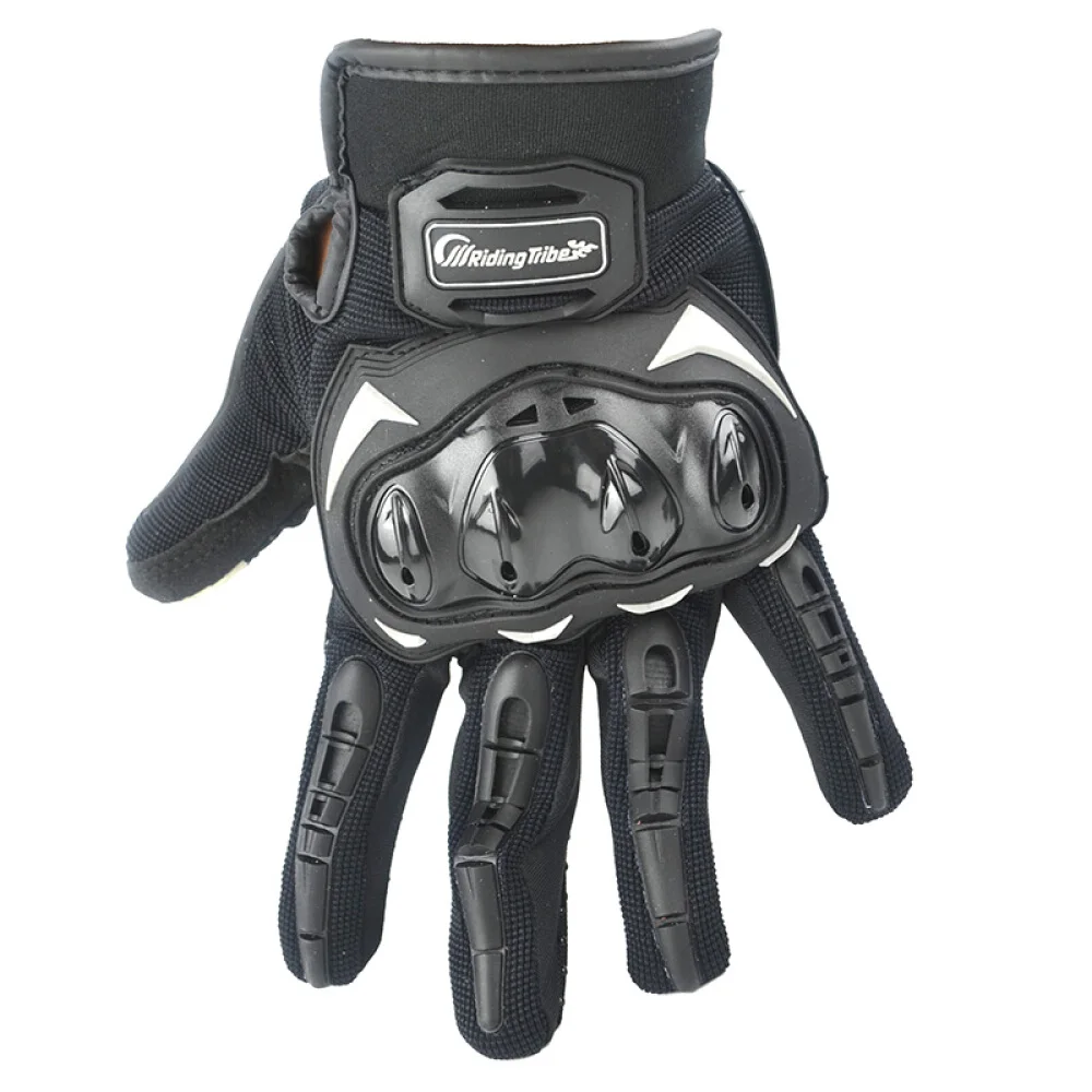 BKBAT Guantes luvas перчатки moto rcross полный палец M/L/XL/XXL мужские и женские Мотоциклетные Перчатки велосипедные водонепроницаемые перчатки - Цвет: Black
