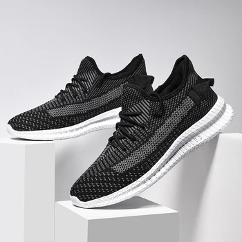 

New Men's Sneakers Summer Fashion Casual Shoes Men Lighweight Comfortable Mesh Shoes For Men Zapatillas Hombre Plus Size 39-48