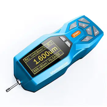 Buy Surface Roughness Tester Profilometer Meter Gauge With Real-time Clock Settings Display KR220 20 Parameters