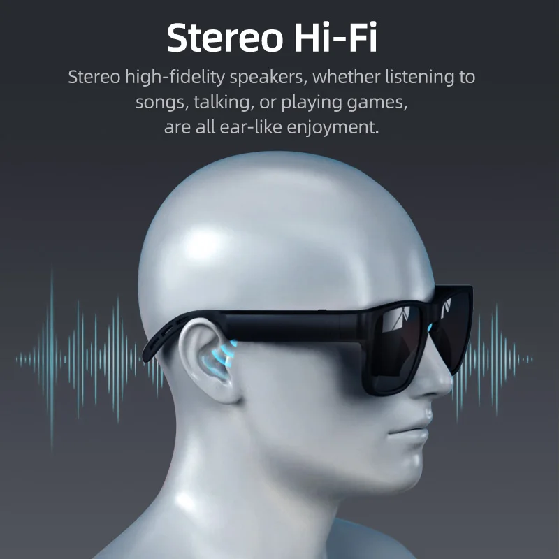 L8star G1 Bone Conduction беспроводные очки с Bluetooth спортивные поляризационные линзы