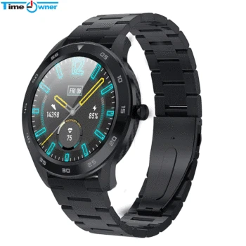 

Full Touch Round Smart Watch Heart Rate Blood Pressure Monitor Sport Fitness Tracker Bluetooth Phone Watch Waterproof Watch Band