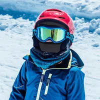 Kids Balaclava Hat Winter Full Face Ski Mask Thermal Windproof Polar Fleece Neck Warmer for Boys Girls Skiing Cycling Hiking 2