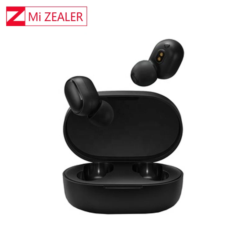 Оригинальные Xiaomi Redmi TWS Airdots Беспроводные Bluetooth 5,0 наушники IPX4 водонепроницаемые с микрофоном Handsfree наушники Голосовое управление