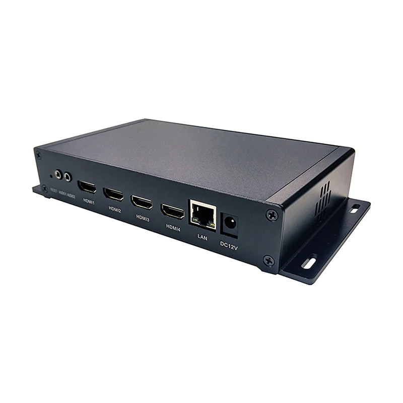 H.264 H.265 Hevc 4 канала hdmi сто медиа кодирующее устройство телевидения по протоколу