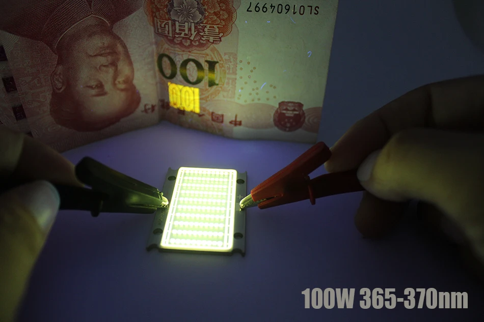 100 Вт УФ 420nm 395nm 380nm 365nm фиолетовый светодиодный медный PCB 3500mA 30-36V ультрафиолетовый для УФ-лампы планшетный принтер, УФ-клей сушка свет
