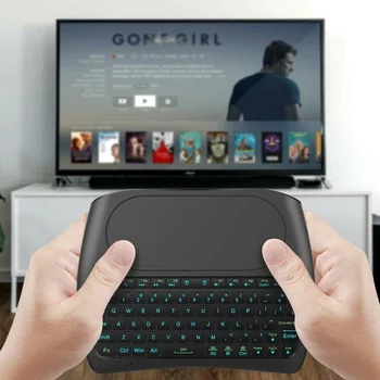 

Black Air Mouse Mini ABS Keyboard Touchscreen Micro USB For Android TV Box