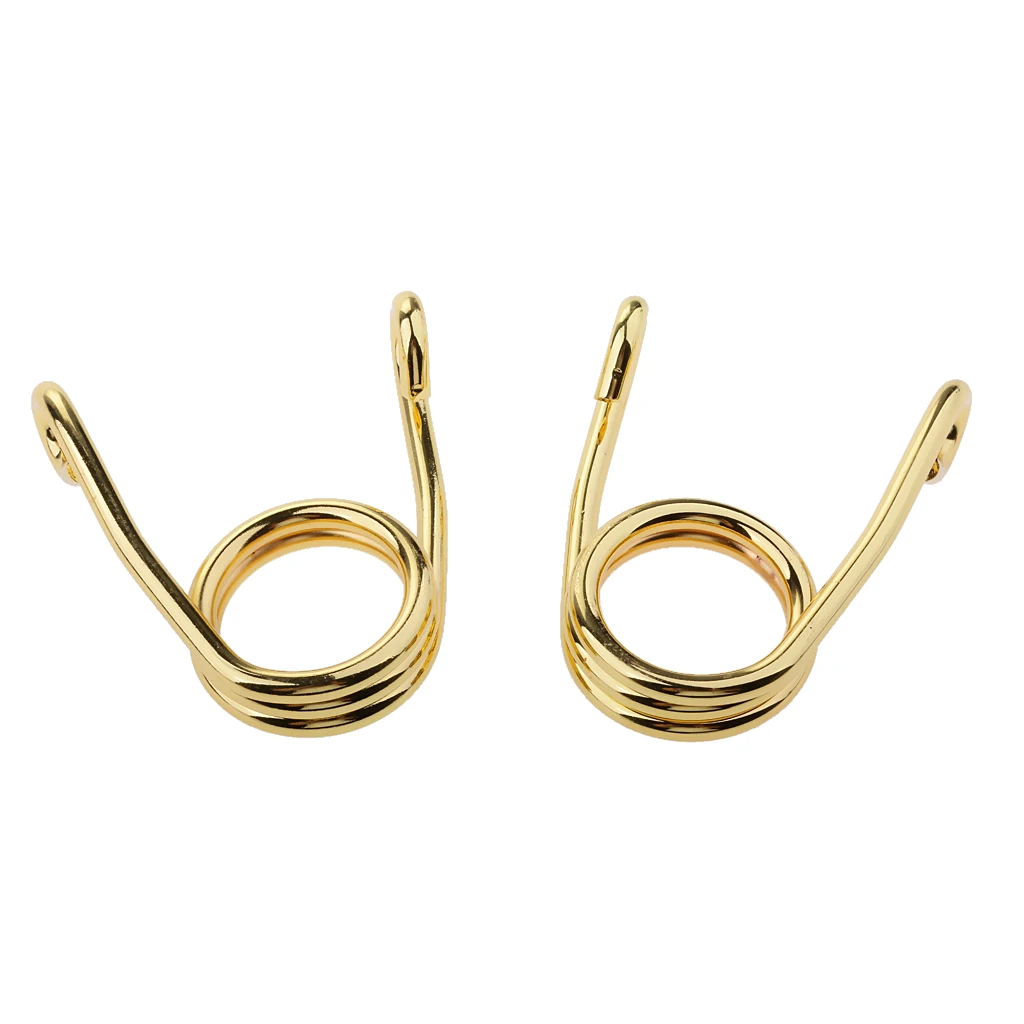 Motorcycle 3'' Chrome Barrel Solo Seat Spring For Harley Cruiser Touring Gold