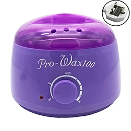 Purple UK Plug MEIERLI нагреватель для парафинового воска, крем-нагреватель для удаления волос, 100 г, восковые бобы, восковая машина, подогреватель, профессиональный мини-спа, руки, ноги - Цвет: Purple UK Plug