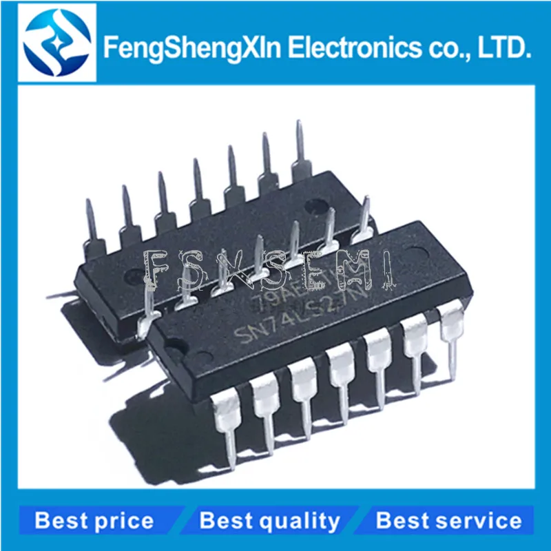 10 шт./лот HD74LS27P SN74LS27N 74LS27 DIP-14 тройной 3-вход или выход IC | Электронные компоненты и
