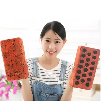 

Creative realistic brick brick nap pillow plush toy prank joke Funny toys office men and women gifts .