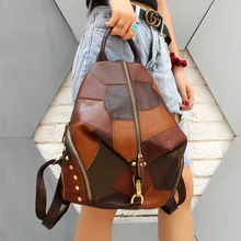 

Cobbler Legend Genuine Leather Women's Backpack With Wallet Ladies 2pcs School Bag Female Vintage Casual Travel Bag And Purses