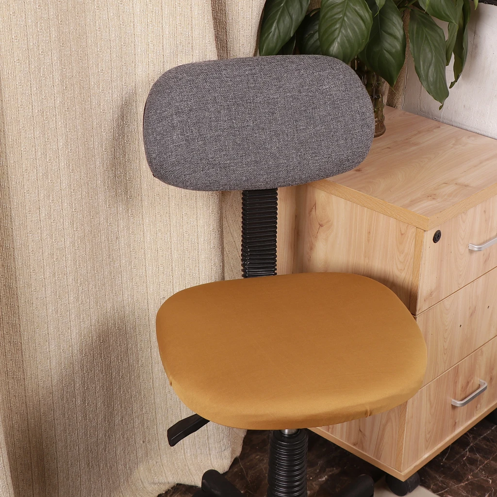 1Pcs Stretchable Dining Room Chair Slipcover Seat Cover Cushion  Antifouling Machine Washable Fits 20-inch Chair Max