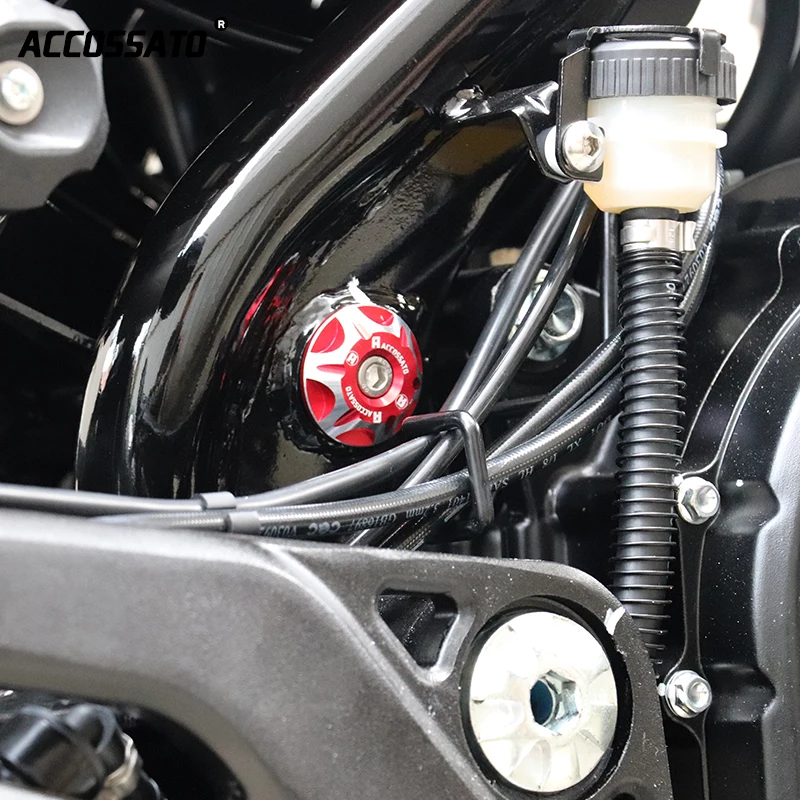 La Spina Decorativa Della Copertura Della Fiamma Del Motociclo Si Applica Per Loncin Voge Lx300Rr 300-6A