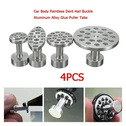 Extracteur de colle en alliage d'aluminium, pour carrosserie de voiture, sans peinture, boucle de débosselage, onglets de débosselage, kit de réparation Automobile, outil de débosselage de peinture, 4 pièces 