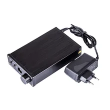 DAC-X6 PRO HiFI усилитель для наушников DAC Декодер коаксиальный Оптический USB стерео аудио с 12V1A адаптер питания-EU штекер черный