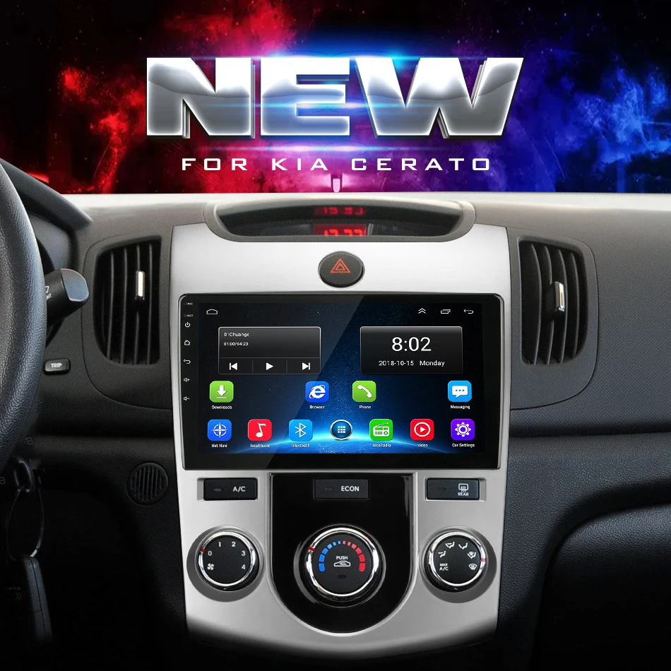 2DIN 2G+ 32G Android 4G+ Wifi автомобильный Радио мультимедийный плеер для Kia Cerato 2 TD 2008-2013 навигация gps Авторадио Стерео головное устройство