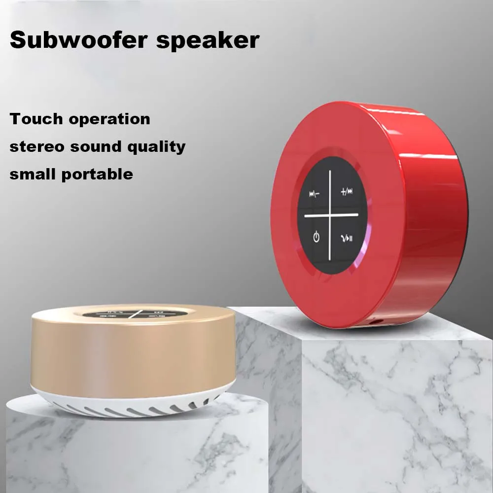 JINSERTA Мини карманный Bluetooth динамик Беспроводная колонка FM радио Поддержка Handsfree MP3 плеер для смартфонов перезаряжаемый аккумулятор