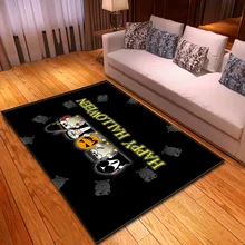 Хэллоуин Гостиная коврик салон вечерние декоративные напольные коврики/ковер ужас Bat древний замок грубые с принтом, большого размера ковры
