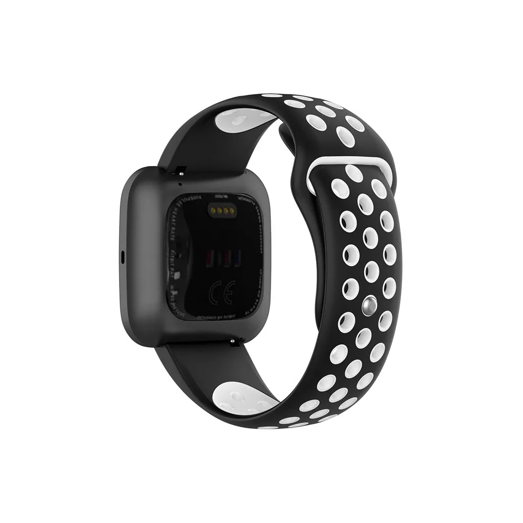 Ouhaobin 23 мм спортивный ремешок сменный ремешок для fitbit Versa 2 дышащий полый сменный ремешок для смарт-часов 923#2
