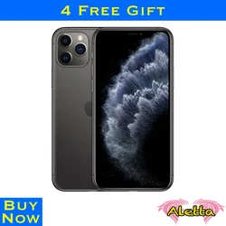 Разблокированный смартфон Apple iPhone 11 Pro Max, 6,5 дюйма, распознавание лица, NFC ROM, 64 ГБ/256 ГБ, A13, шестиядерный, Apple Pay