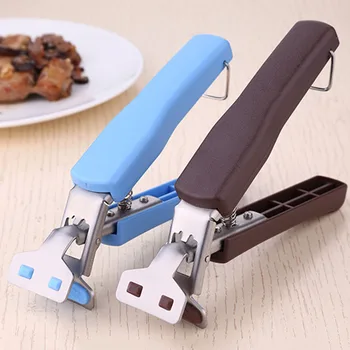 

Kitchen Hot Bowl Holder Stainless Steel Dish Clamp Pot Pan Gripper Household Plate Bowls Clips Retriever Tongs Scalding Gadgets