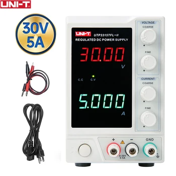 

UNI-T UTP3315TFL-II Linear DC Power Supply 30V 5A Single-channel Voltage Current Adjustable Electronics DIY Benchtop Power Meter