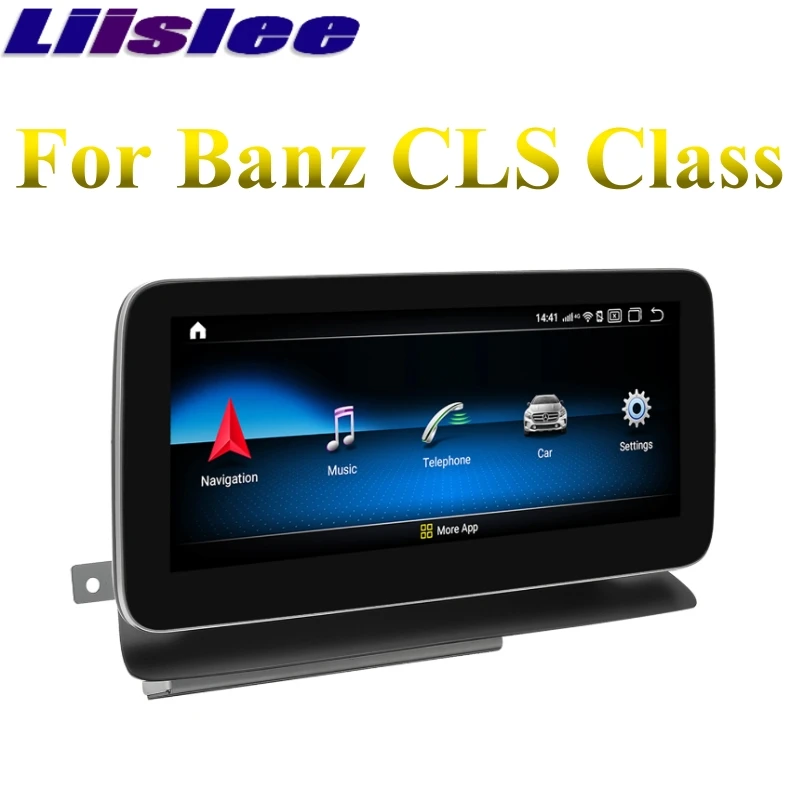 LiisLee Автомобильный мультимедийный gps аудио радио для Mercedes Benz MB CLS класс W218 C218 X218 2010~ NTG навигация NAVI