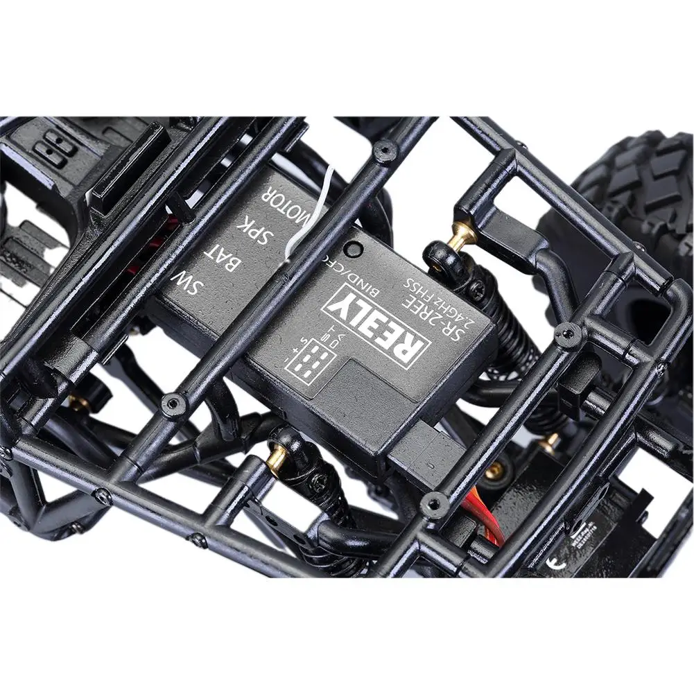 RCtown FS гоночный FS-73501 1/18 2,4G 4WD Rc автомобиль Рок Гусеничный скалолазание автомобиль со звуковой системой РТР модель