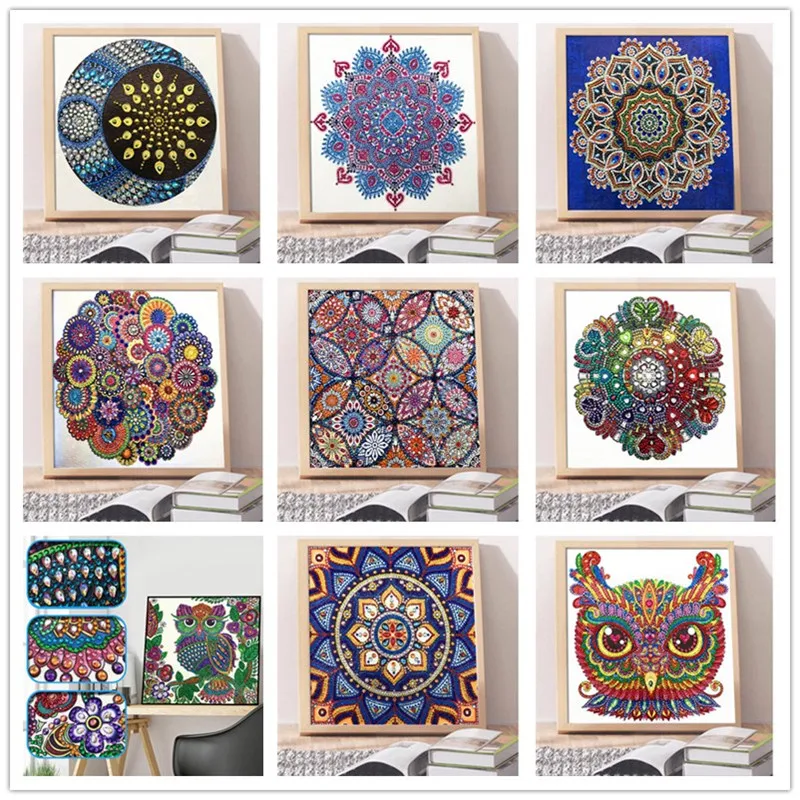 

5D DIY Diamond Painting Special Flower Animal Diamond Embroidered Cross-stitch Mosaic Crystal Diamond Painting Sticker Decoratio