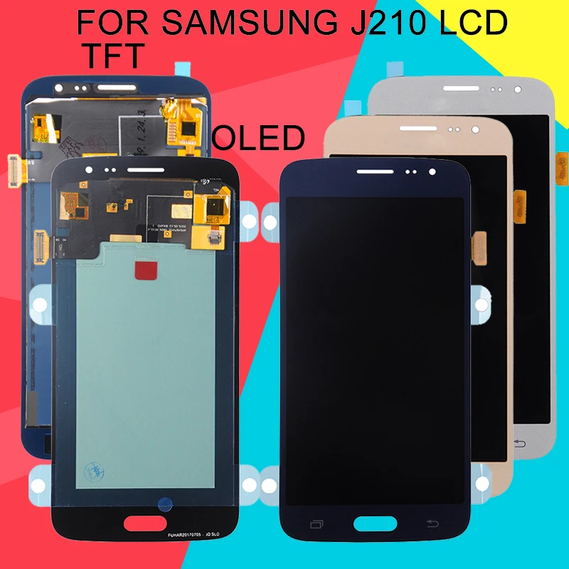Catteny J2 2016 дисплей для Samsung Galaxy J210 ЖК-дисплей с сенсорной панелью дигитайзер в сборе