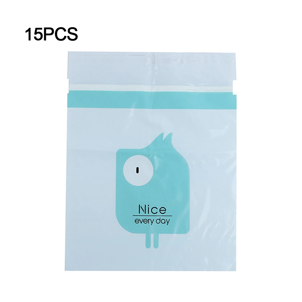 New Useful 15pcs Paste Creative Cute Portable Car Garbage Bag Trash Can Storage Cleaning Bag Disposable Bag for Car Office House