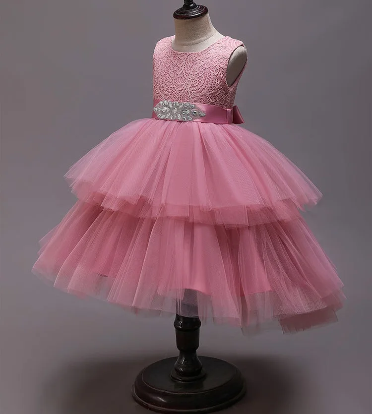 Кружевное вечернее платье принцессы с ласточкиным хвостом для маленьких девочек; свадебные вечерние платья для маленьких девочек; модная детская одежда