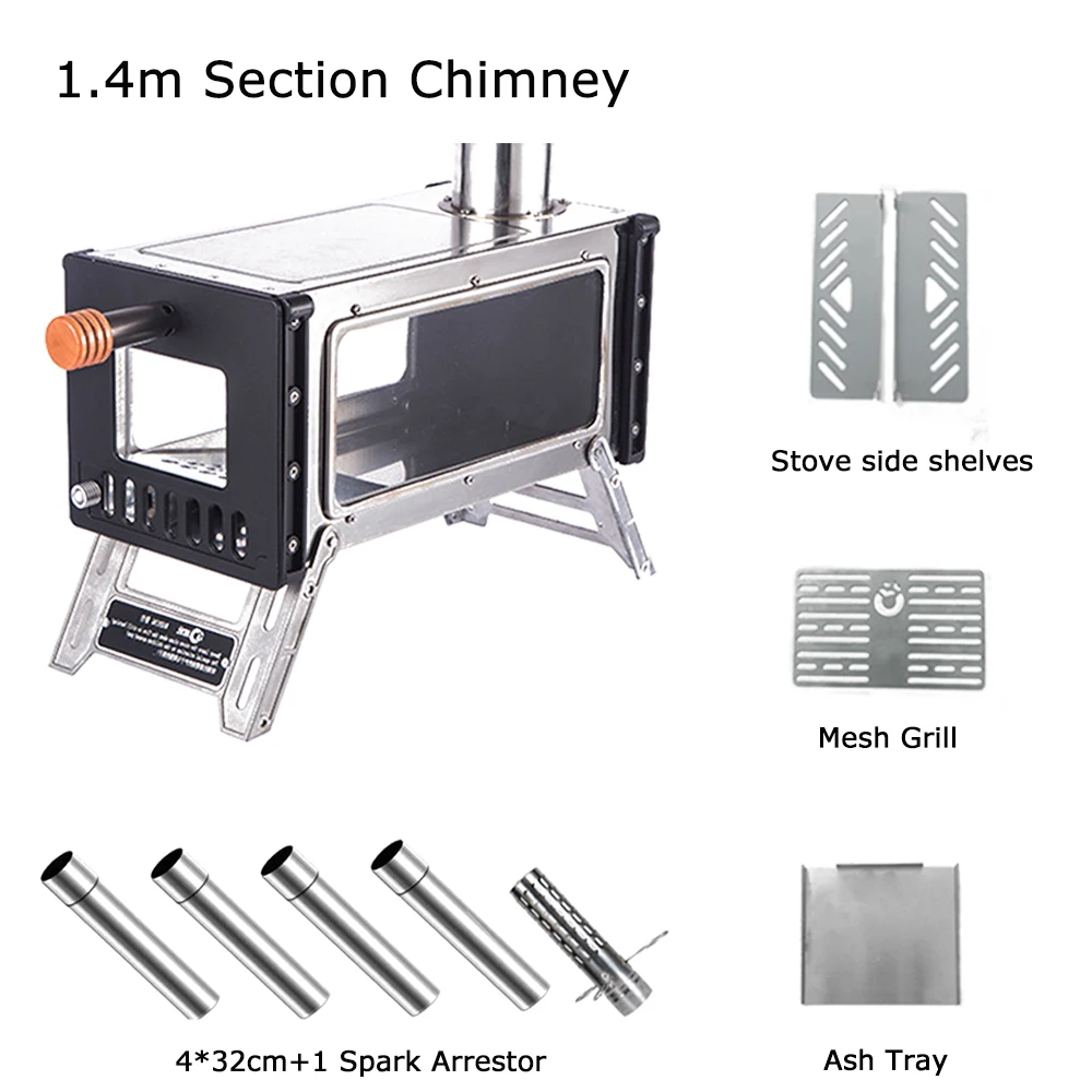 Portable Wood Stoves Tents | Wood Burning Stove Tent | Foldable Wood Stove  Tent - Outdoor Stove u0026 Accessories - Aliexpress