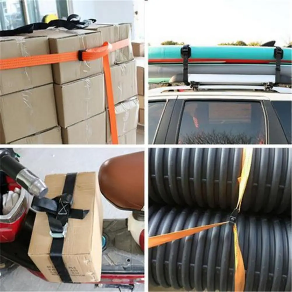 Храповой стяжной ремень Porable Heavy Duty Tie down Cargo алюминиевая ...