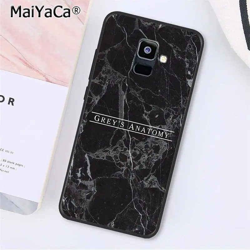 MaiYaCa Американский ТВ Анатомия чехол для телефона для samsung Galaxy A7 A8 A6 плюс A750 A9 A50 A70 A20 A30 A40