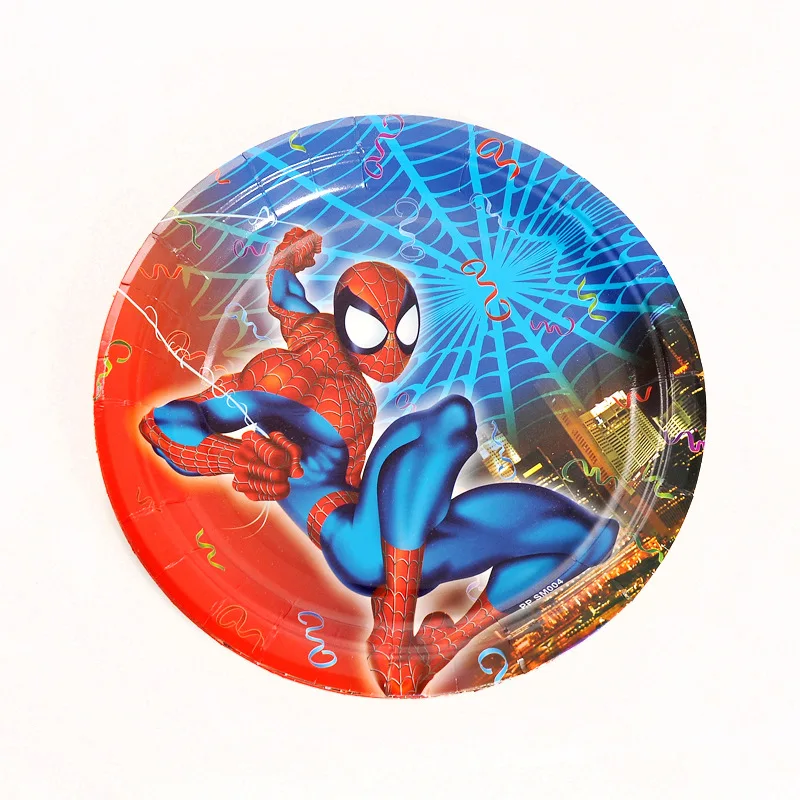 Disney Spiderman Party Baby Shower Party Decoration Birthday Kids Birthday Banner Straw Cup Plate Tablecloth Supplies For Kids